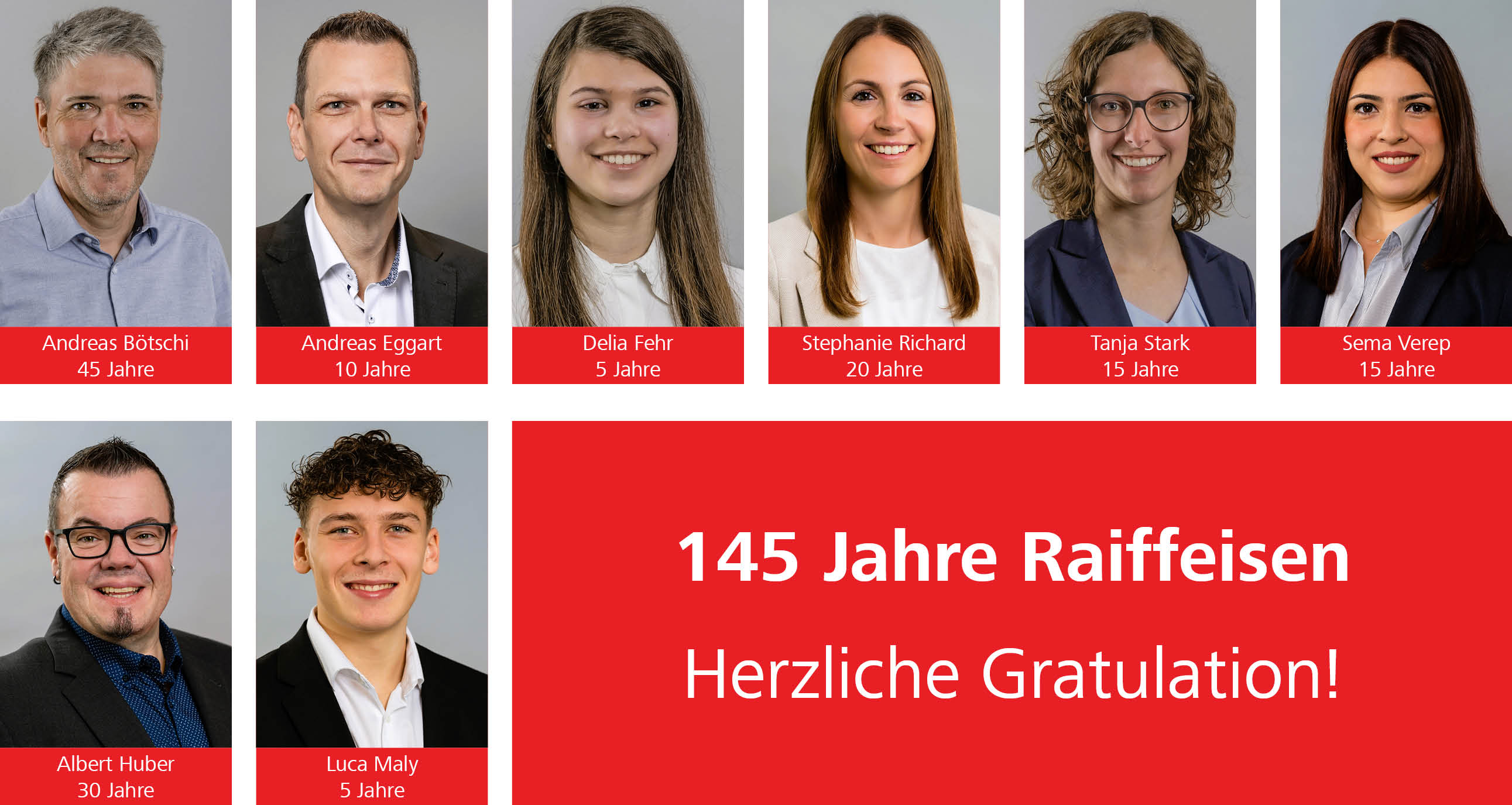 145 Jahre Engagement – wir sagen Danke!