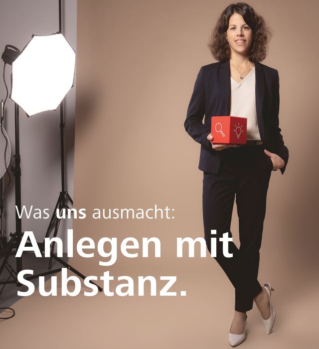 Was uns ausmacht: Anlegen mit Substanz